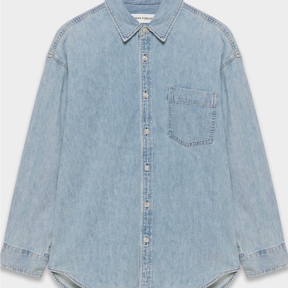 Denim Forum The 80s Comfy Denim Shirt - Picture 5 of 7